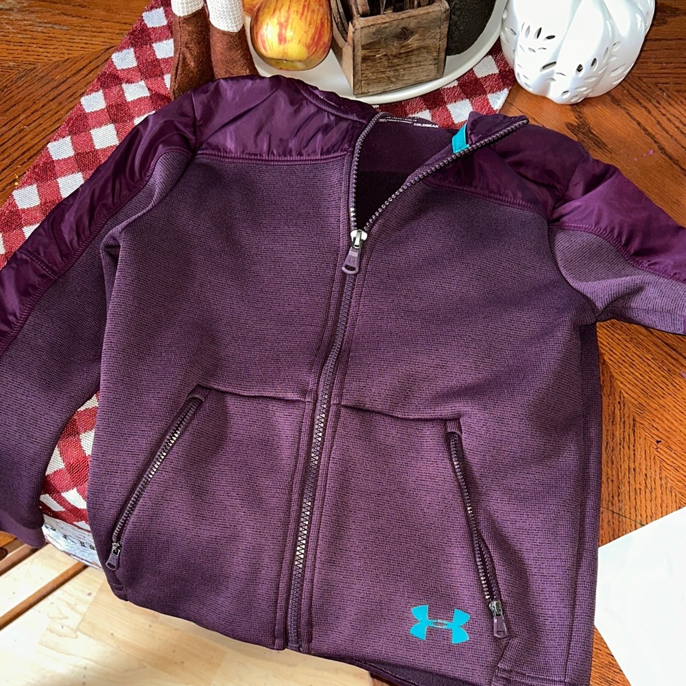 Under Armour Kids Dark Purple Hoodie